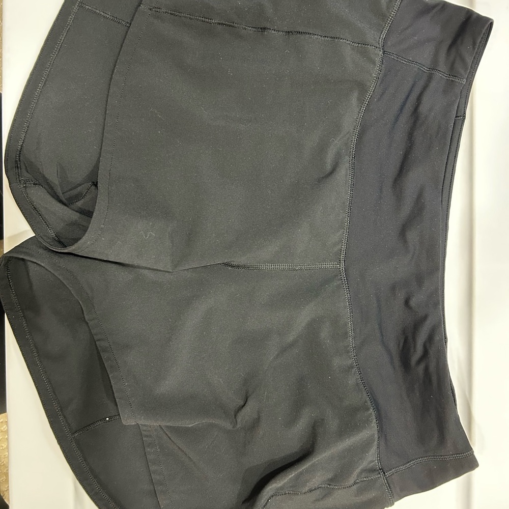 Black Lululemon Running Shorts